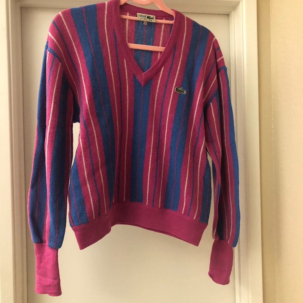 LACOSTE - Women's Vintage Classic Sweater (Medium)